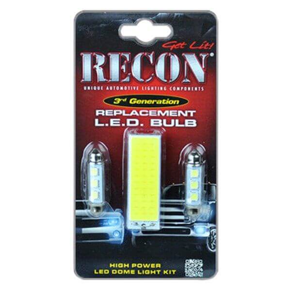 RECON LED Interior Dome Light 2000-07 Chevy Silverado/Sierra 264161 - Image 2