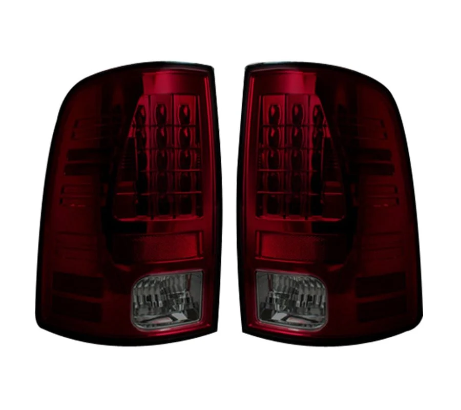RECON LED Tail Lights 09-18 Dodge Ram 264169BK /BRK/RD/CL - Image 2