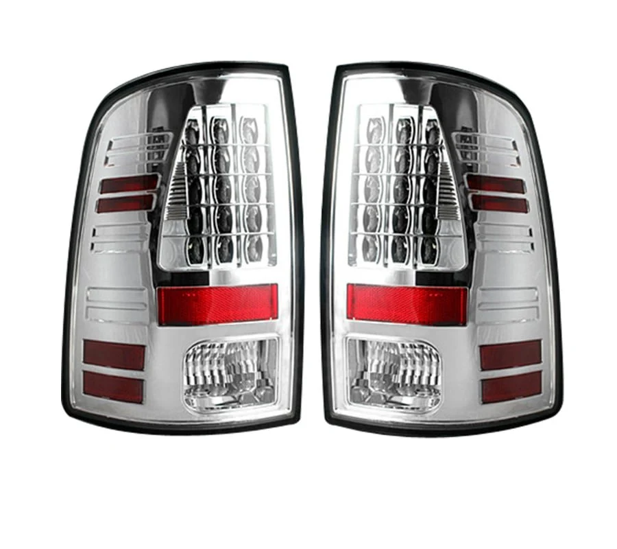 RECON LED Tail Lights 09-18 Dodge Ram 264169BK /BRK/RD/CL - Image 3