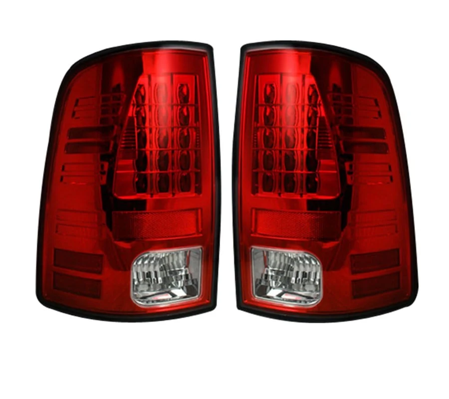 RECON LED Tail Lights 09-18 Dodge Ram 264169BK /BRK/RD/CL - Image 5