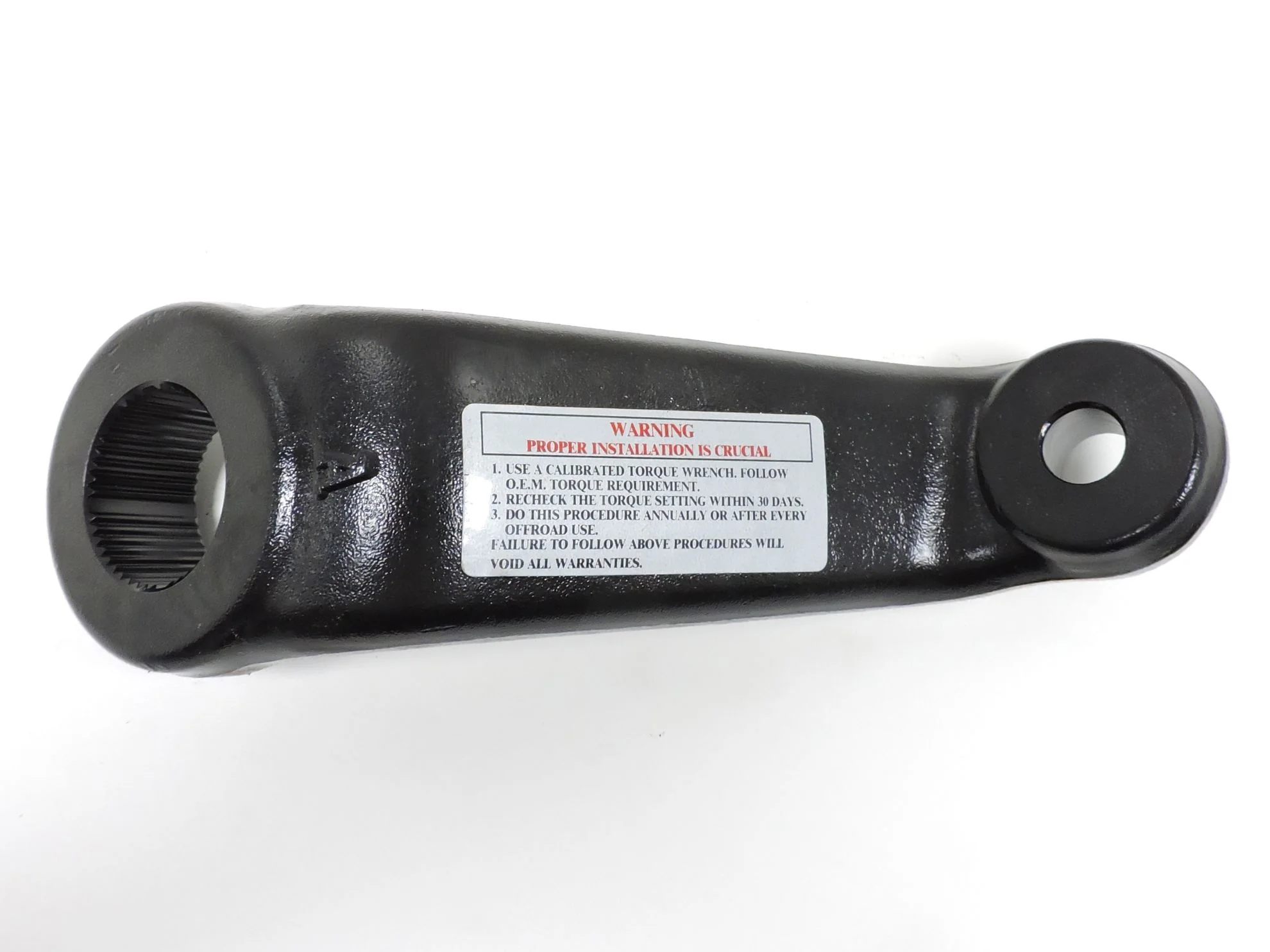 Red-Head Steering 4-Bolt Drop Pitman Arm 03-08 Dodge Ram 5.9L/6.7L Cummins - Image 2