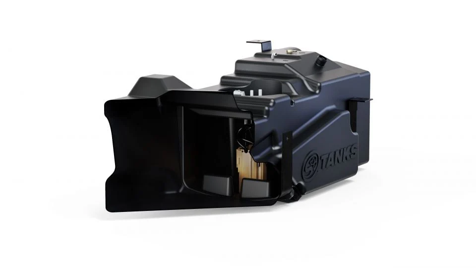 S&B 56 Gallon Replacement Fuel Tank 11-16 6.7L Ford Powerstroke Crew Cab Short Bed - Image 3