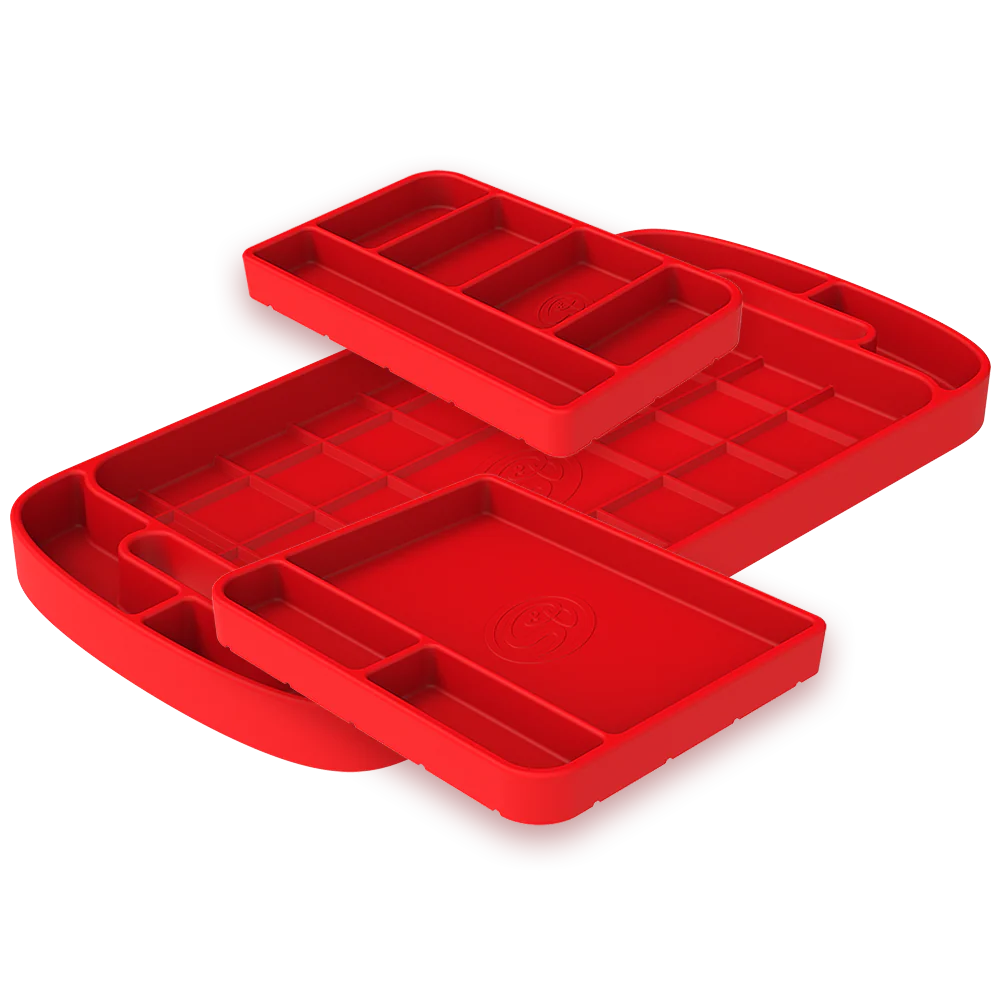 S&B Flexible Silicone Tool Tray 3 Piece Set - Image 2