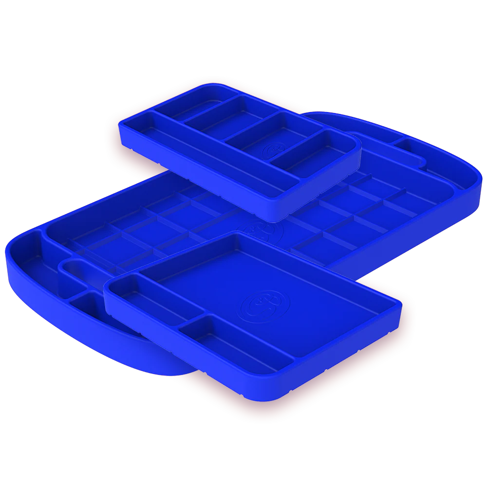 S&B Flexible Silicone Tool Tray 3 Piece Set - Image 3