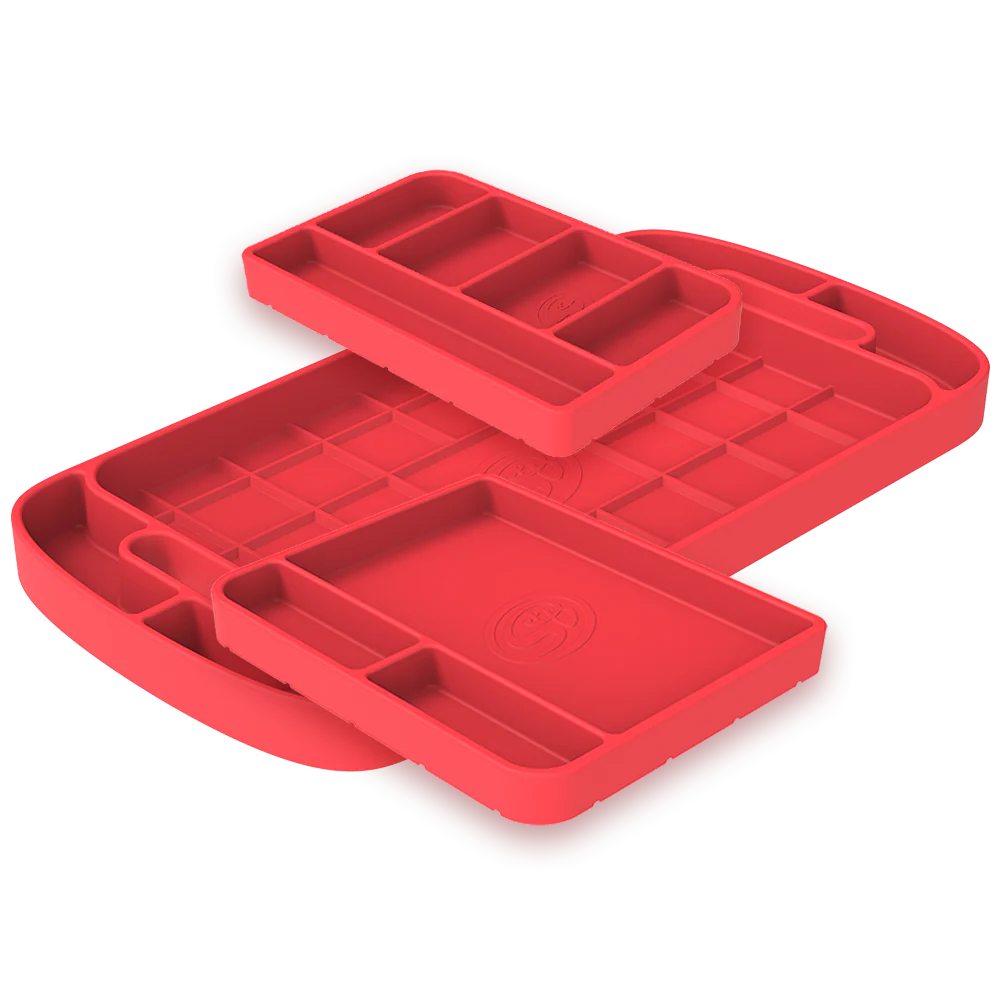 S&B Flexible Silicone Tool Tray 3 Piece Set - Image 4