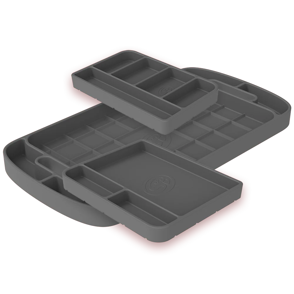 S&B Flexible Silicone Tool Tray 3 Piece Set - Image 5