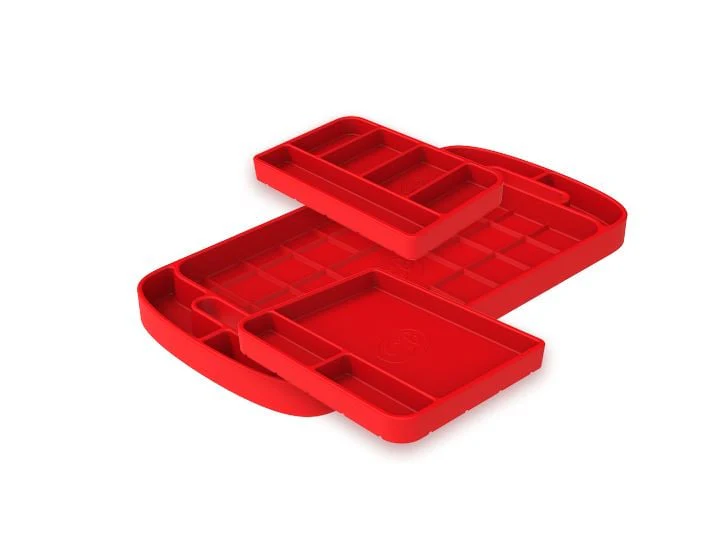 S&B Flexible Silicone Tool Tray 3 Piece Set - Image 7