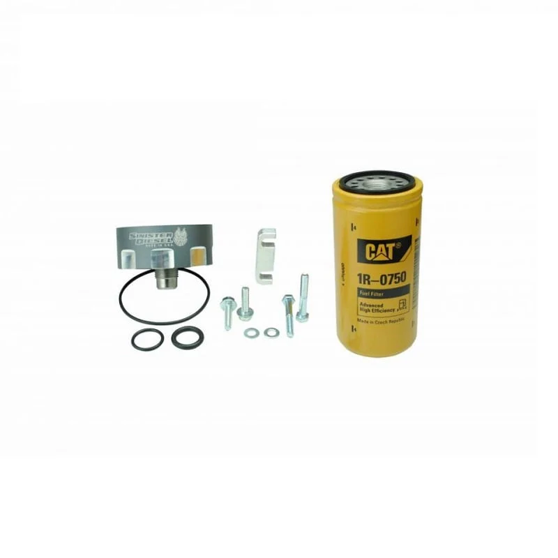 Sinister CAT Fuel Filter Adapter 01-16 6.6L GM Duramax - Image 2