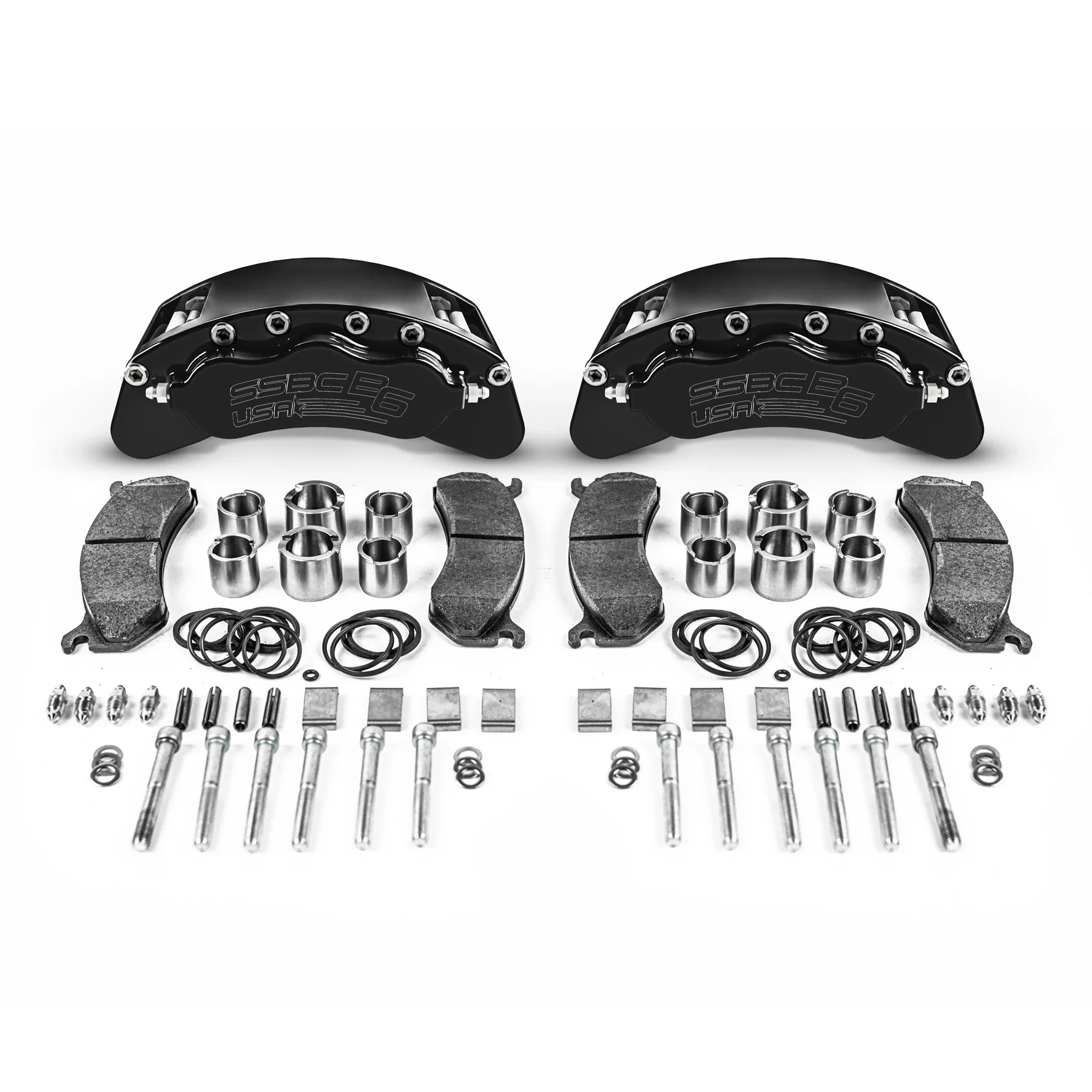 SSBC-USA B6-Brawler Direct Fit Rear Caliper Upgrade Kit 18-20 Ford 3.0L Powerstroke F-150 4WD - Image 3
