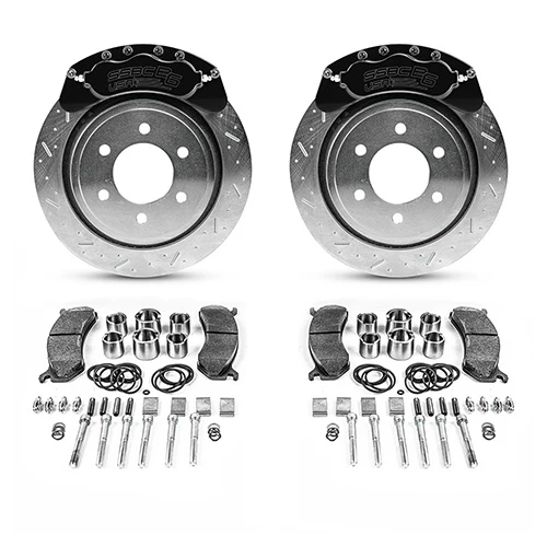 SSBC-USA B6-Brawler Direct Fit Rear Disc Brake Upgrade Kit With Rotors 18-20 Ford 3.0L Powerstroke F-150 4WD - Image 3