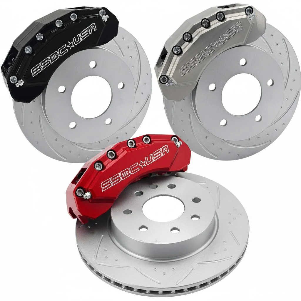 SSBC-USA M6-Moab Direct Fit Front Disc Brake Kit With Rotors 20-23 Jeep 3.0L EcoDiesel JL / JT