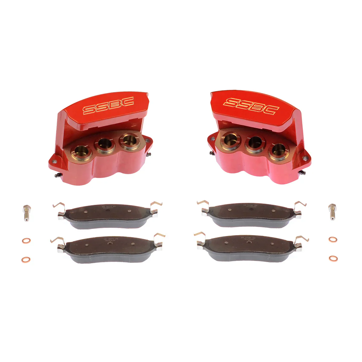 SSBC-USA Tri-Power Direct Fit Rear Caliper Upgrade Kit 05-07 Ford F-250/F-350 | SRW - Image 3