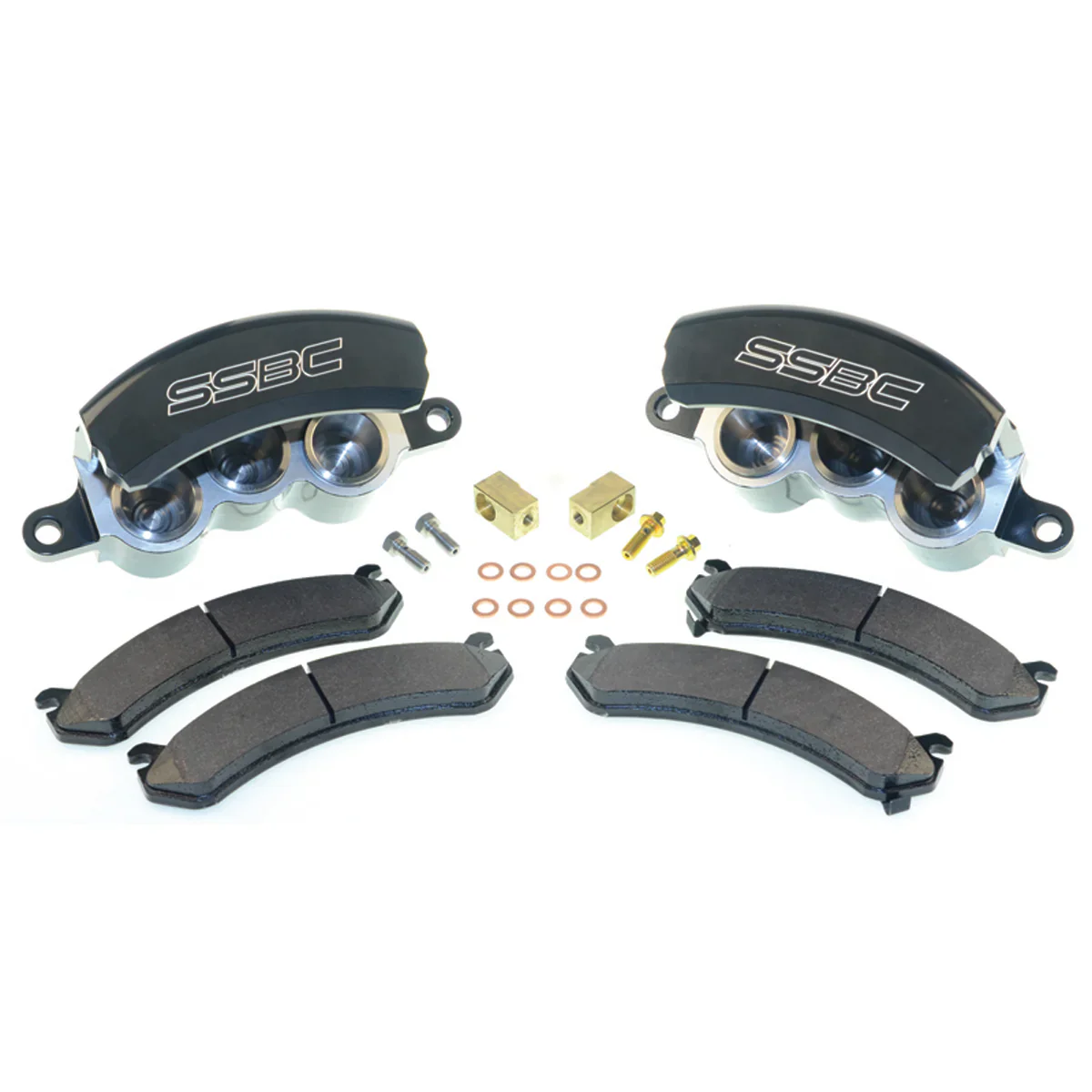 SSBC-USA Tri-Power Direct Fit Rear Caliper Upgrade Kit 1999-06 GM 2500/3500 - Image 2