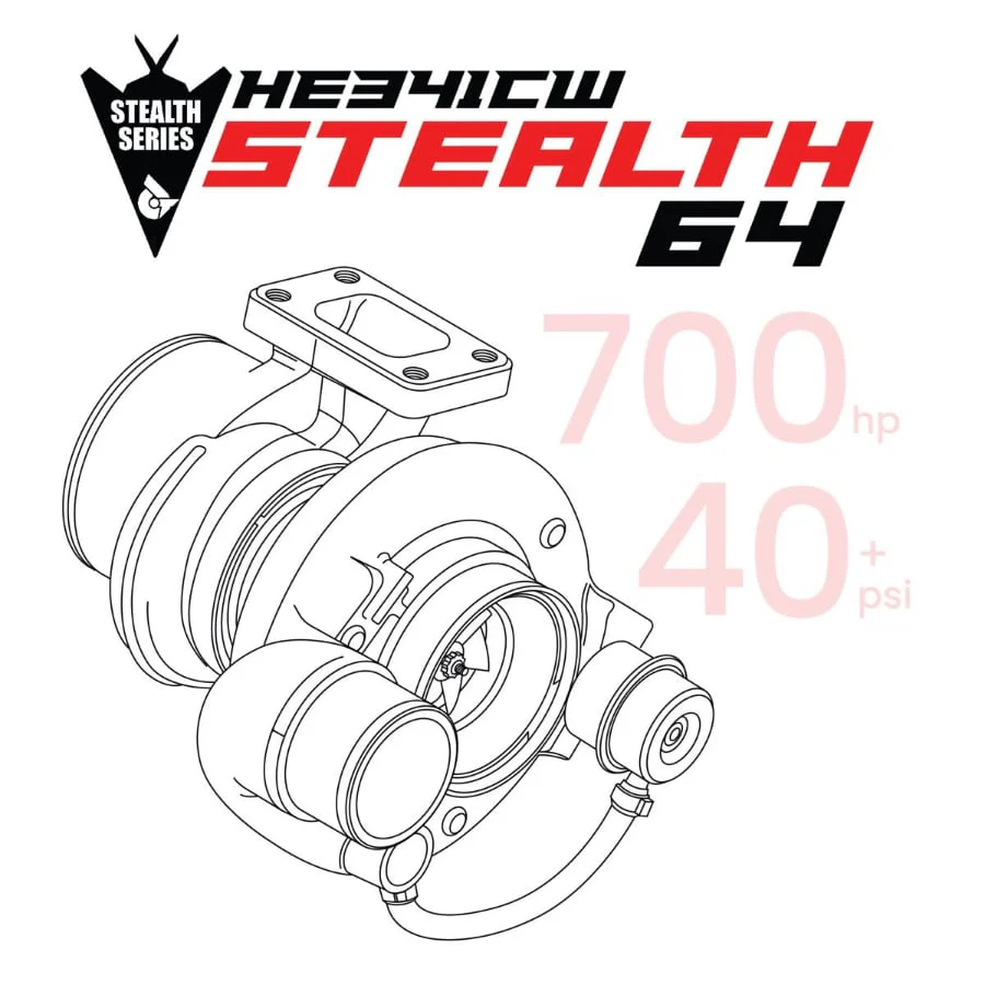 Calibrated Power Stealth 64mm Drop-In Turbo 03-04 Dodge 5.9L Cummins - Image 3