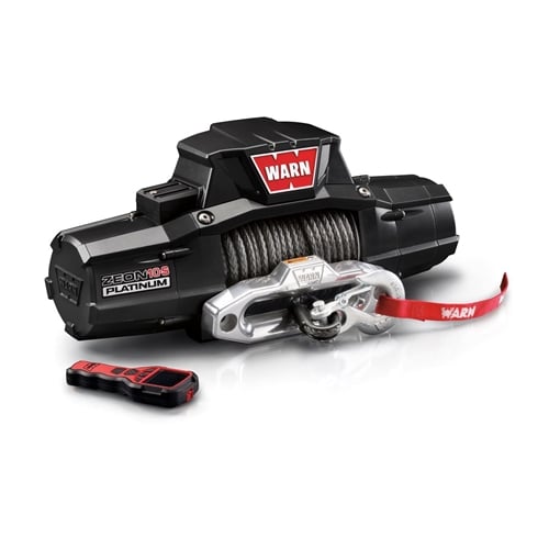 Warn 92815 ZEON 10-S Platinum 10,000 Lbs. Winch with Synthetic Rope - Image 2
