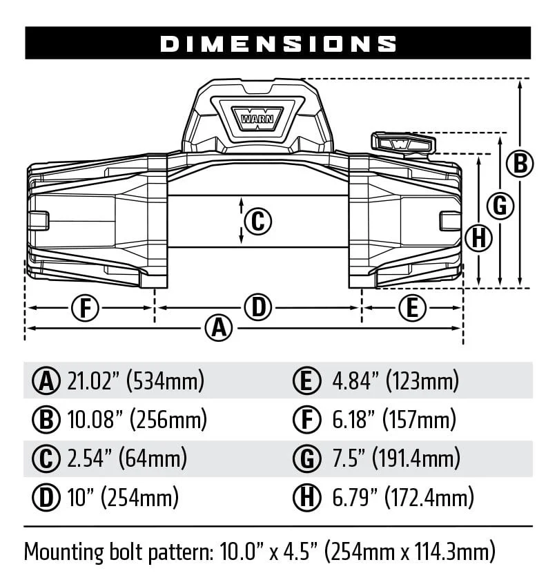 WARN VR EVO 12 12,000 Lbs. Capacity Winch - Image 3