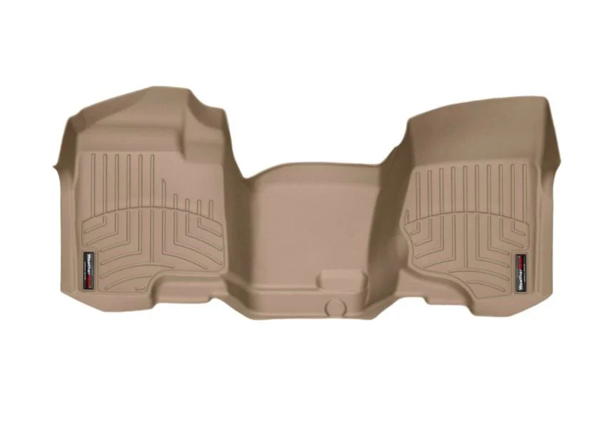 WeatherTech DigitalFit Front Over Hump Floor Liner 07.5-14 Chevy Silverado GMC Sierra Crew / Ext Cab - Image 6