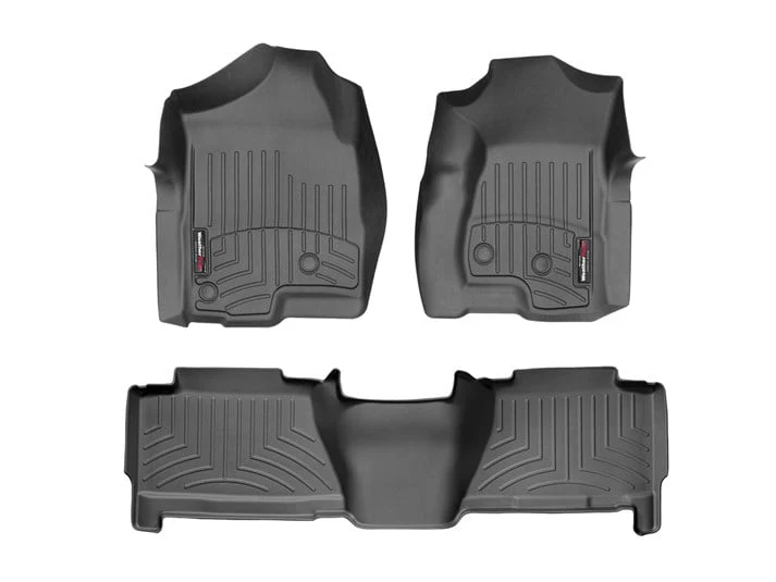 WeatherTech DigitalFit Floor Liner Set 01-07 Chevy Silverado | GMC Sierra Crew Cab - Image 9