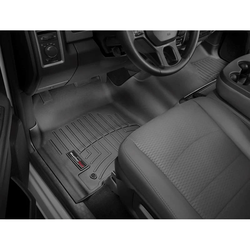 WeatherTech DigitalFit Floor Liner Set (w/ Over the Hump Front) 12-18 Dodge Ram Mega Cab - Image 2
