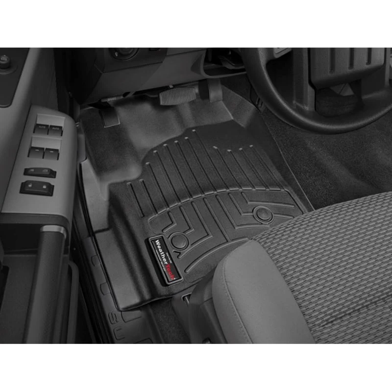 WeatherTech DigitalFit Floor Liner Set (w/ 2 Piece Front) 12-16 Ford SuperDuty Crew Cab - Image 2