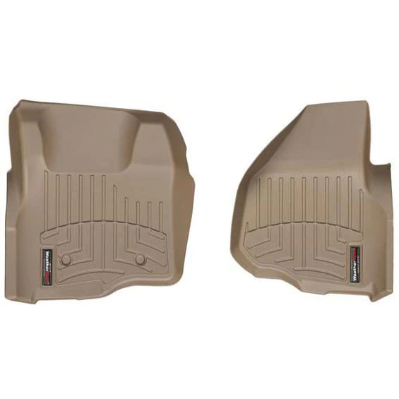 WeatherTech DigitalFit Front Floor Liner 11-12 Ford SuperDuty Extended & Crew Cab - 2 Piece - Image 6
