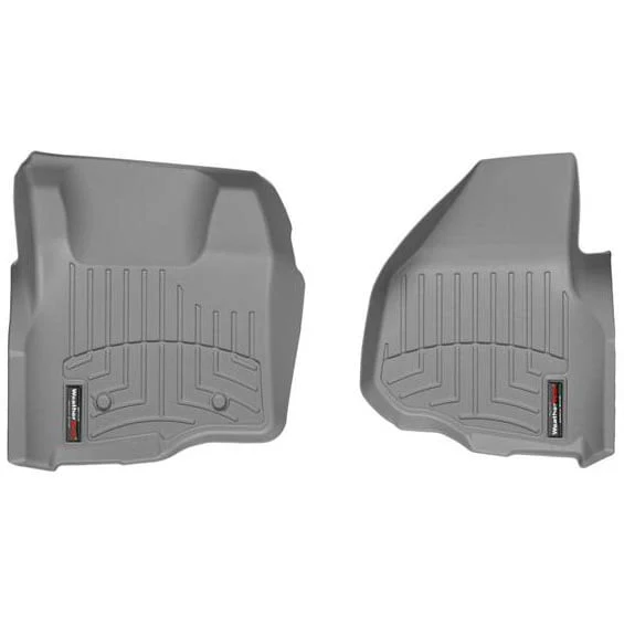 WeatherTech DigitalFit Front Floor Liner 11-12 Ford SuperDuty Extended & Crew Cab - 2 Piece - Image 7