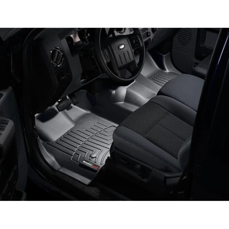 WeatherTech DigitalFit Front Floor Liner 11-12 Ford SuperDuty Extended & Crew Cab - Over The Hump - Image 2