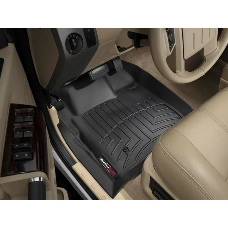 WeatherTech DigitalFit Floor Liner Set (w/ 2 Piece Front) 08-10 Ford SuperDuty Crew Cab - Image 2