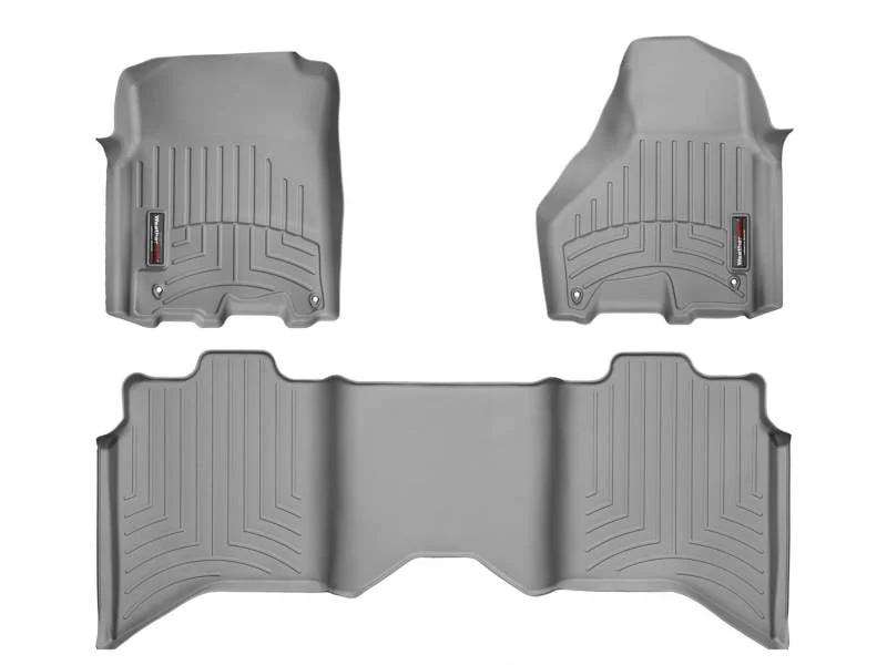 WeatherTech DigitalFit Floor Liner Set (w/ 2 Piece Front) 12-18 Dodge Ram Crew Cab - Image 8
