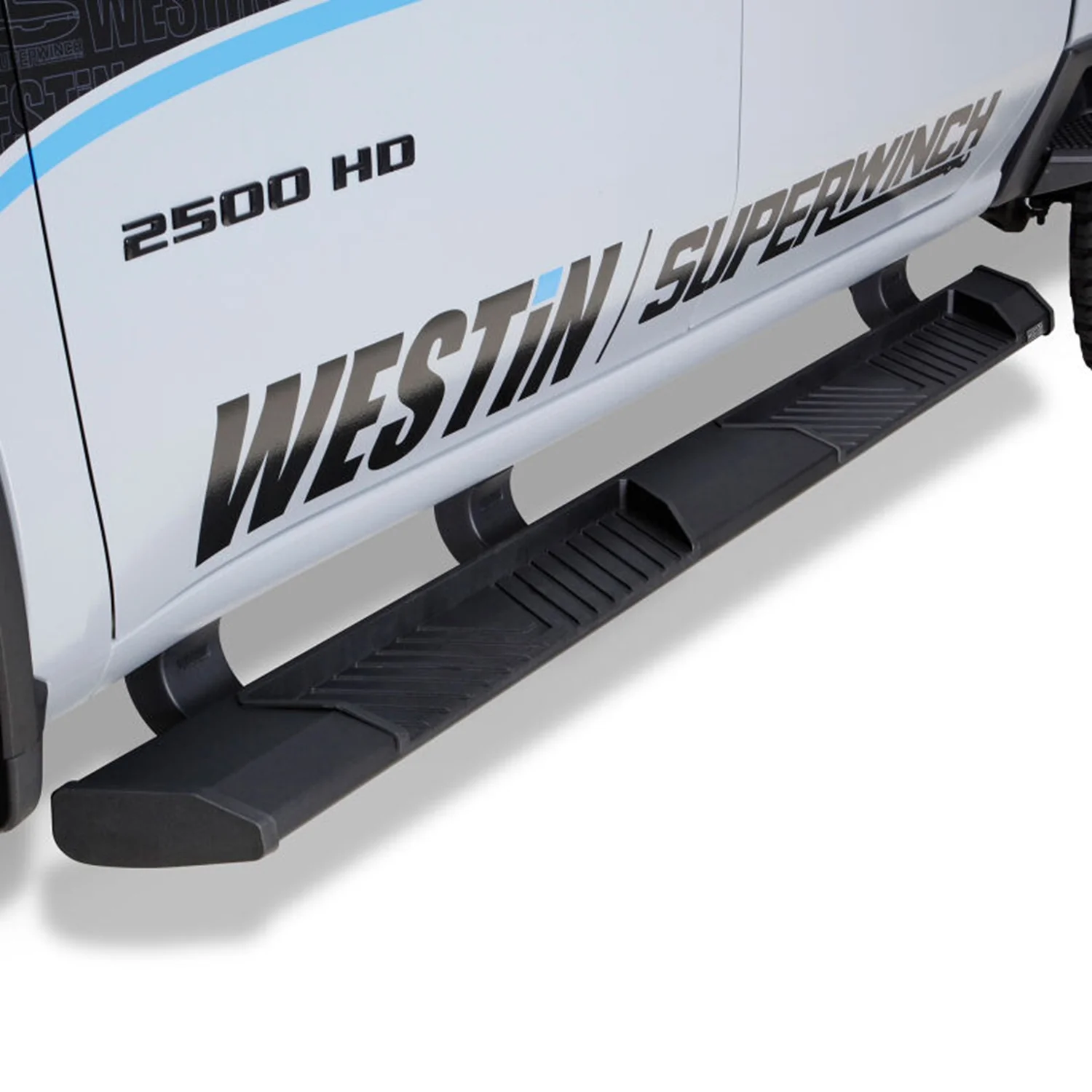 Westin AT6 Black Running Boards 19-26 GM 1500/2500HD/3500HD Crew Cab - Image 7