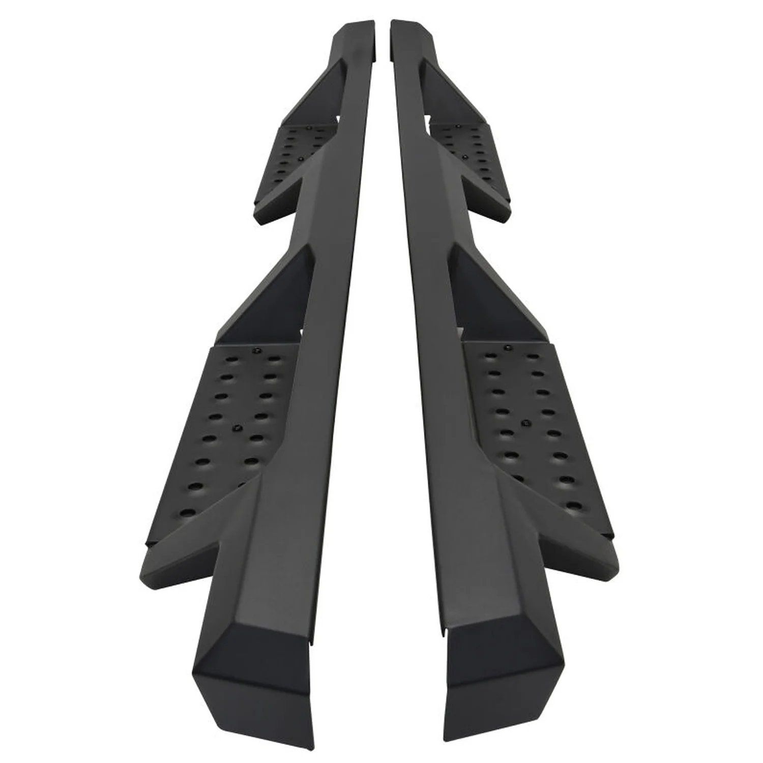 Westin HDX Drop Nerf Bars 17-26 Ford Super Duty Crew Cab - Black/Stainless Steel - Image 3