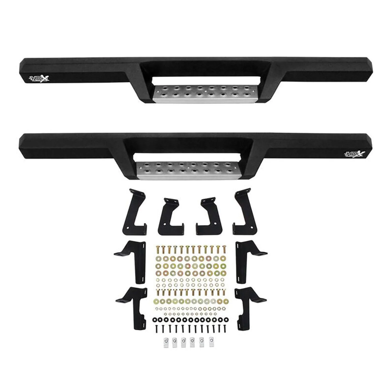 Westin HDX Black Stainless Steel Drop Nerf Bars 18-26 Jeep Wrangler 2DR/4DR - Image 3