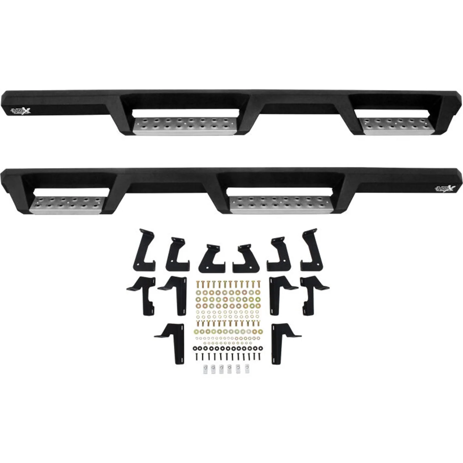 Westin HDX Black Stainless Steel Drop Nerf Bars 18-26 Jeep Wrangler 2DR/4DR - Image 5