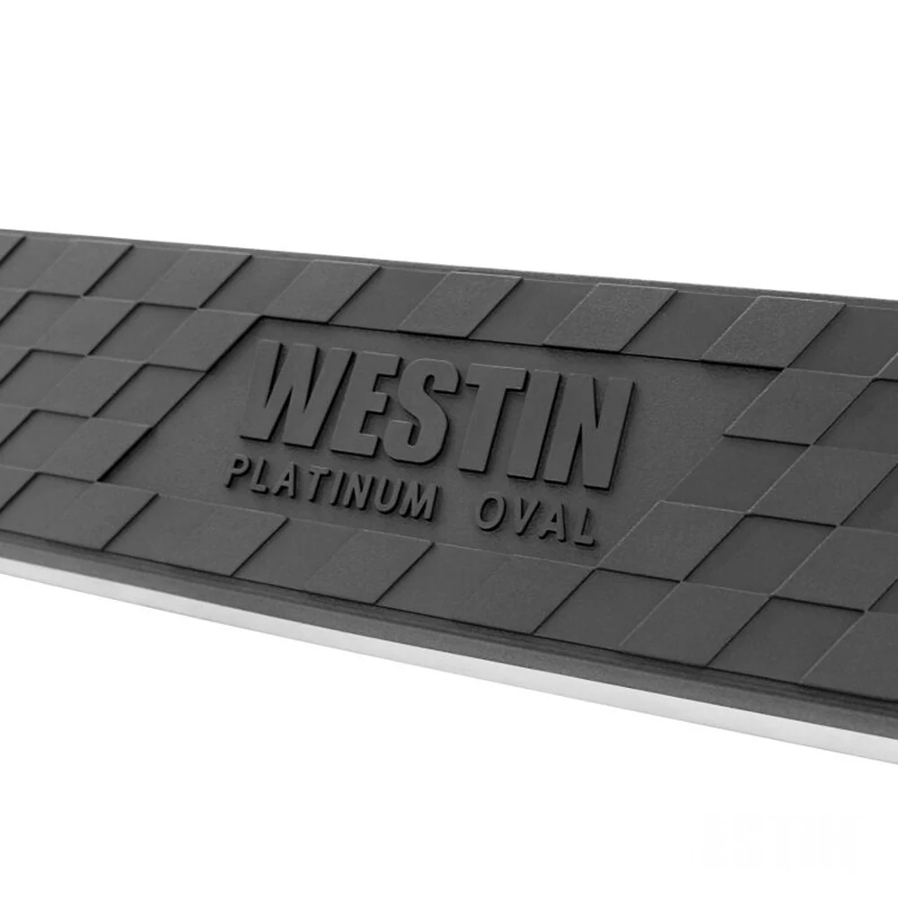 Westin Platinum 4 Oval Nerf Bars 99-16 Ford F-250/F-350/F-450/F-550 Super Duty - Image 4