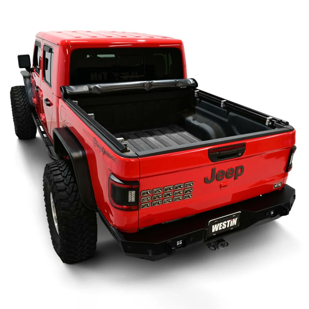 Westin Soft Roll-Up Tonneau Cover 20-25 Jeep Gladiator - Image 3