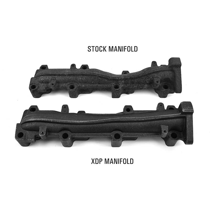 XDP XD342 Driver Side High Flow Exhaust Manifold 01-16 GM 6.6L Duramax - Image 2